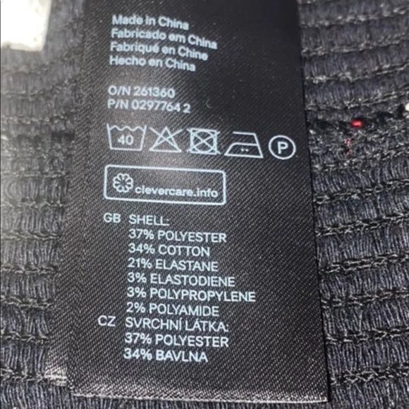 H&M Patterned Stretch Pleated Skirt - Picture 4 of 9